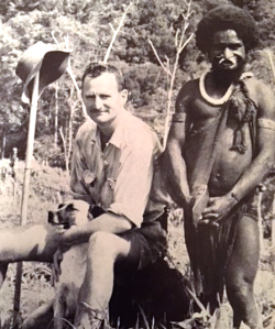 Jim Sinclair & Pami Lake Kopiago c 1952